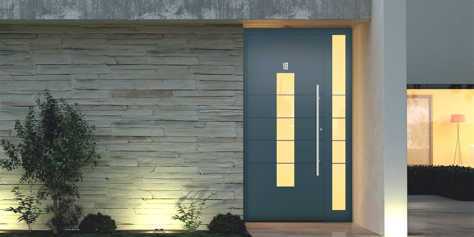 aluminium voordeur plaatsen